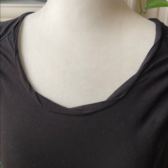 🌺Ann Taylor Loft black top🌺 - Picture 3 of 4